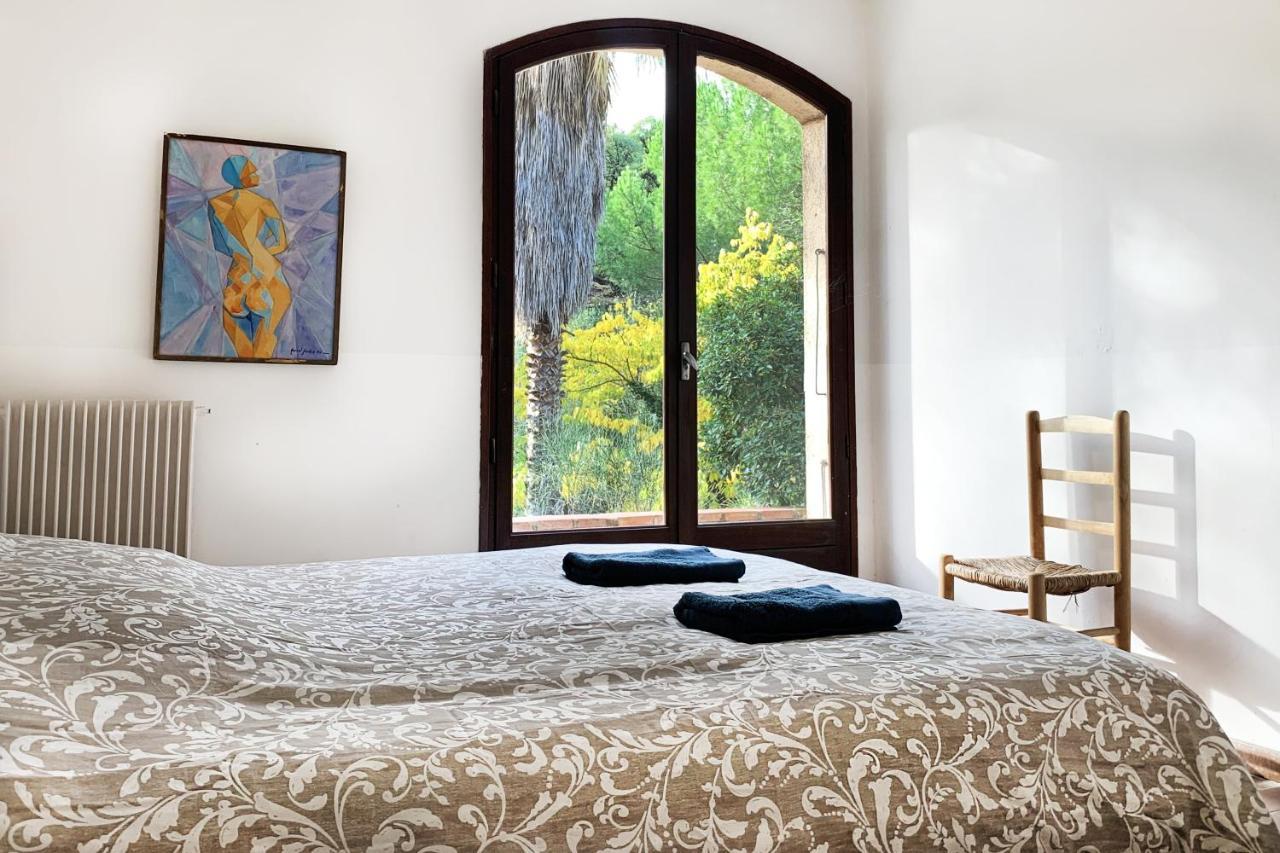 Mas De La Croette Collioure Villa Bagian luar foto