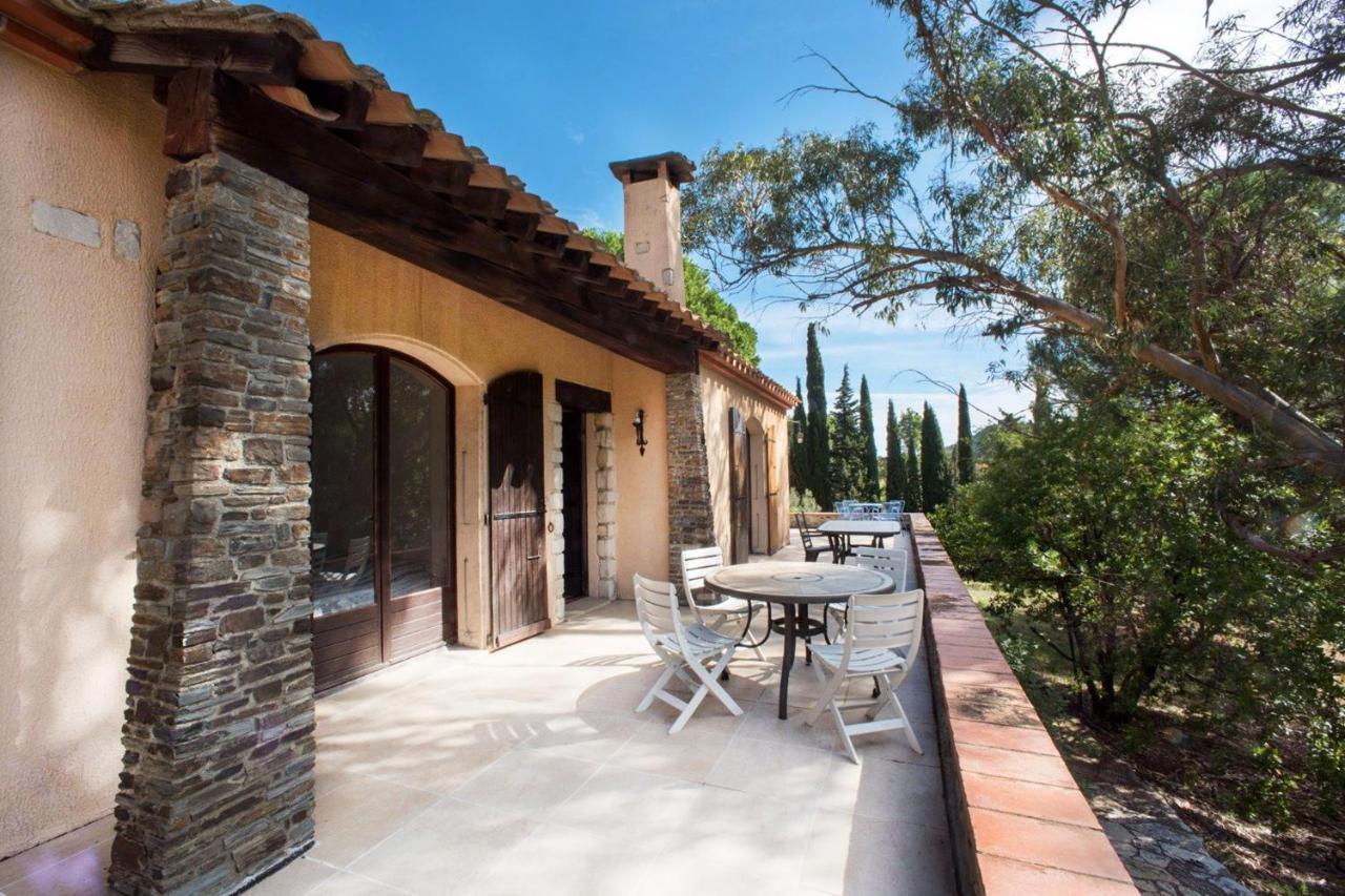 Mas De La Croette Collioure Villa Bagian luar foto