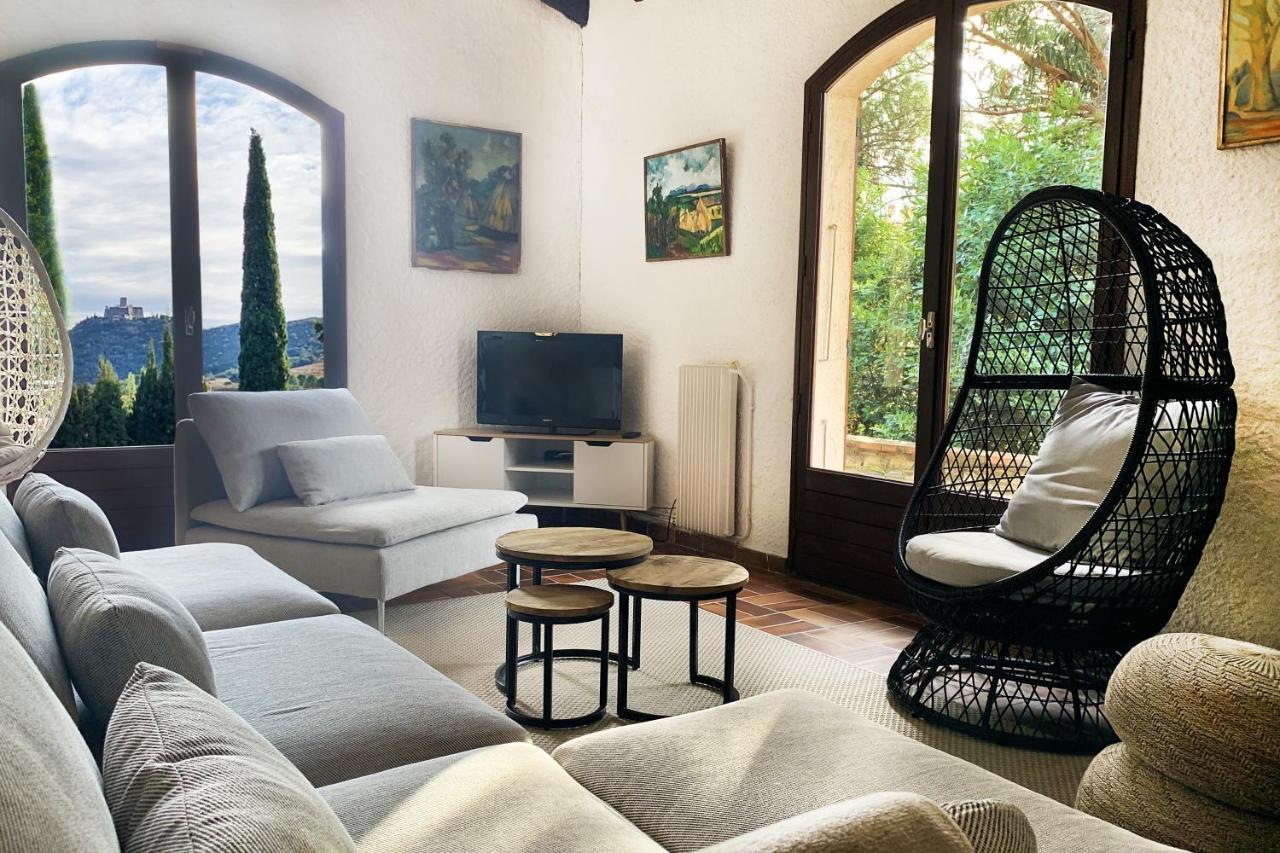 Mas De La Croette Collioure Villa Bagian luar foto
